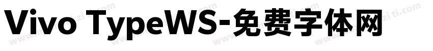 Vivo TypeWS字体转换